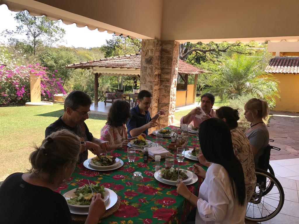 Hospedagem Fazenda Nova America Brotas Eksteriør bilde